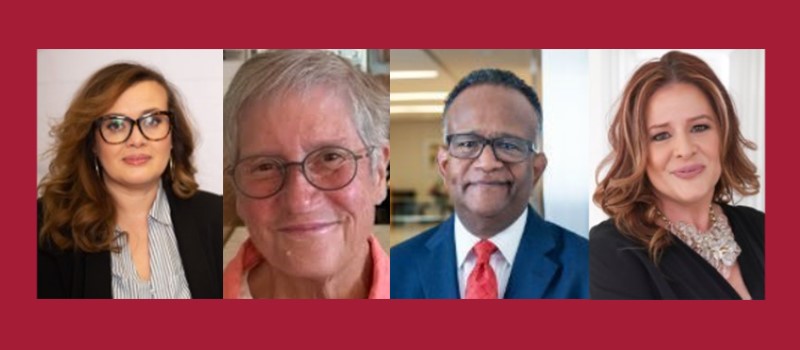 From Left: Alicia Altamirano; Michele Douglas; H. Russell Frisby, Jr.; Stacey Ullrich