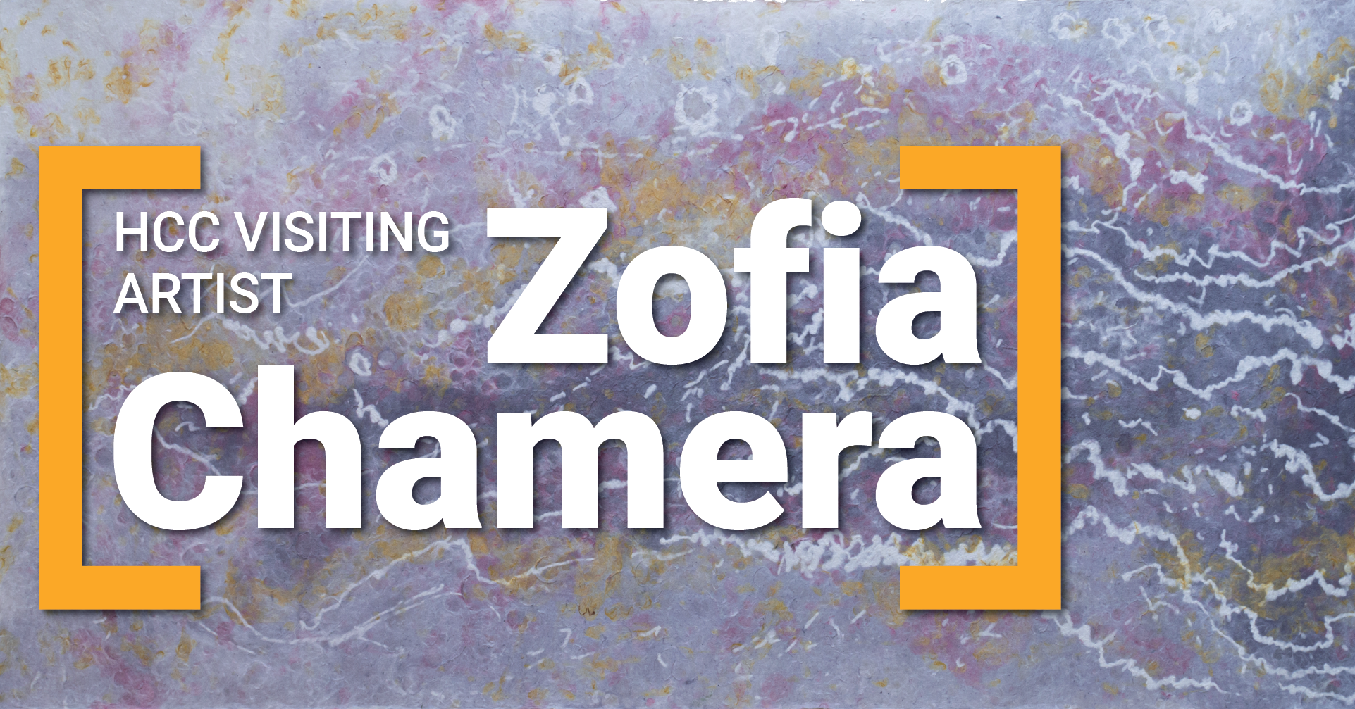 HCC Visiting Artist Zofia Chamera.
