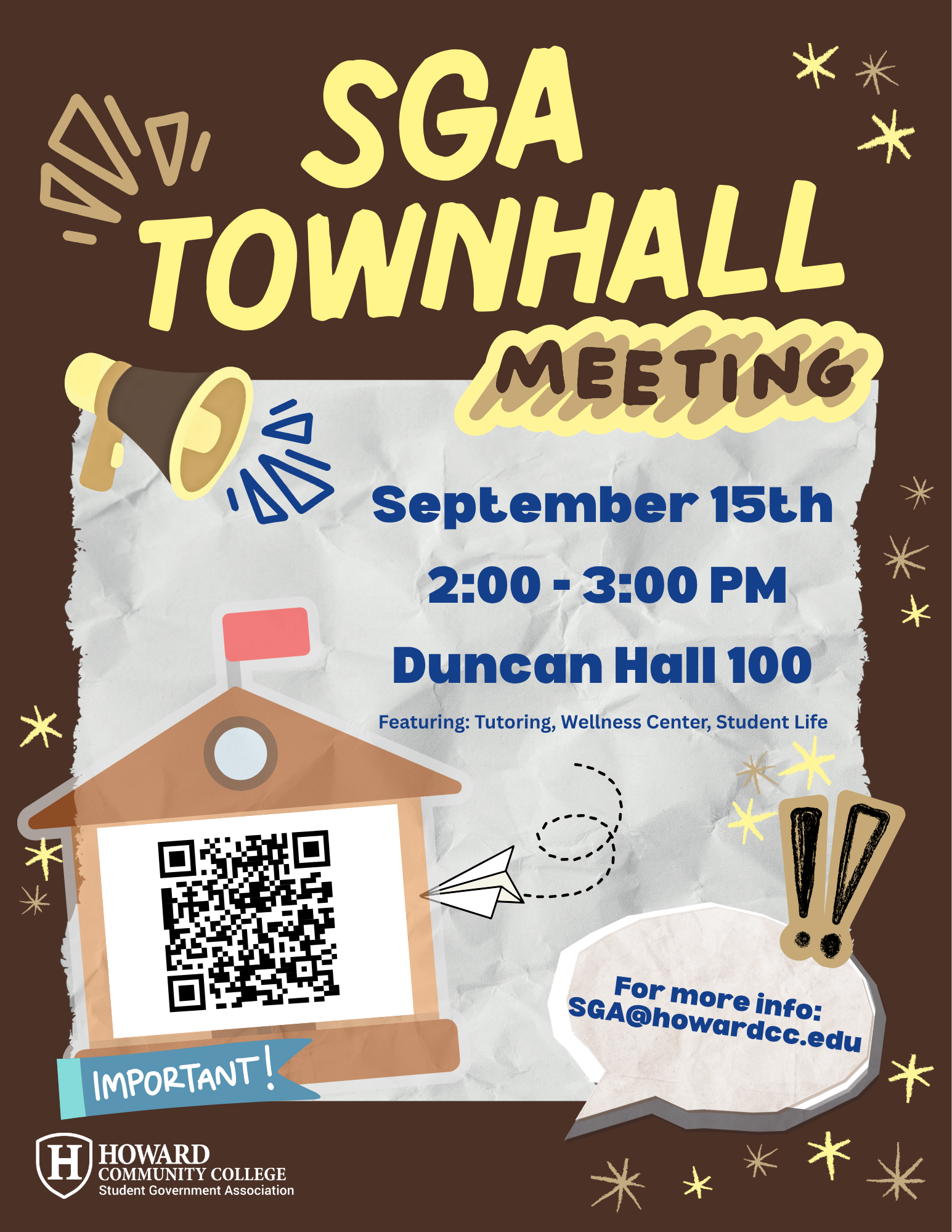 SGA Townhall meeting