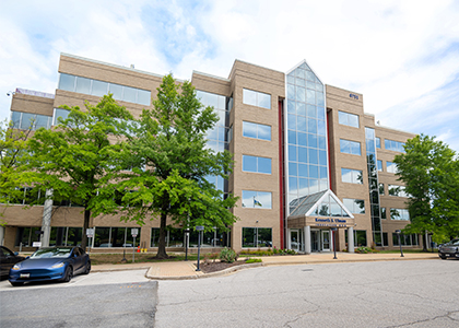 A photo of HCC's main campus